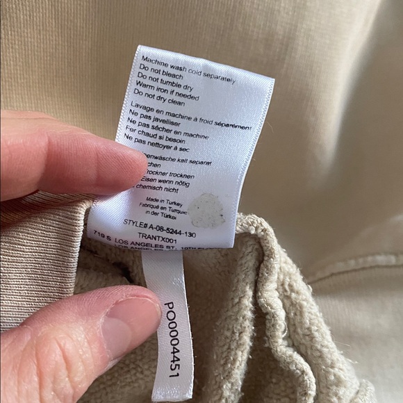 ANINE BING Self Confidence Graphic Sweatshirt | Organic Cotton  | XS - Picture 6 of 7